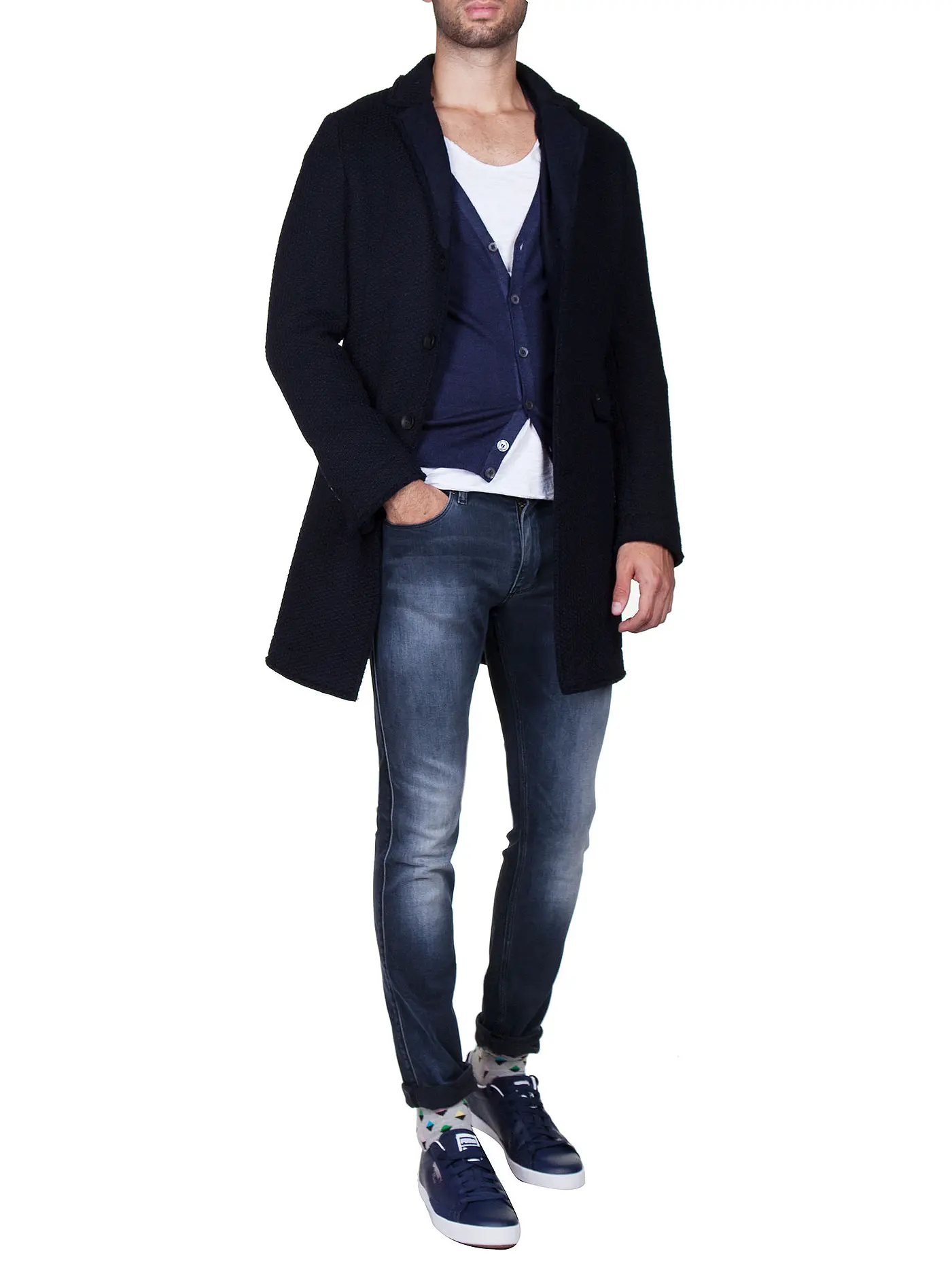 GRAN SASSO | Strickjacke | blau